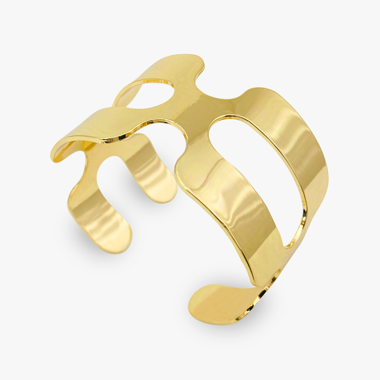 Unity Gold Cuff Bracelet | a1